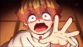 «kimetsu no yaiba hashira meeting / butterfly house» – сцена после тиров