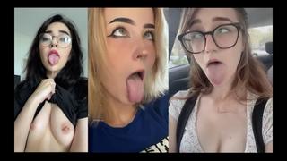 Snapchat сочная подборка ахегао ahegao косплей молодые sex porno compilation best teen student momentsнарезка purple bitch