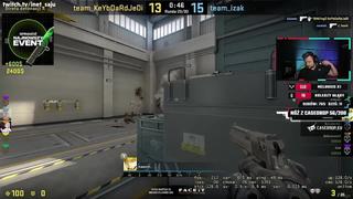 [chronoyinger] he unboxed the new knife mid game!