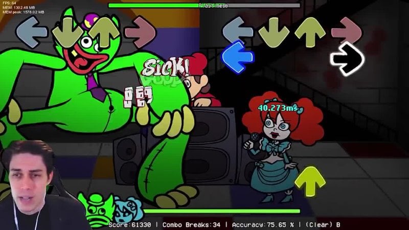 [mr dekart] хагги вагги и килли вилли в fnf! friday night funkin vs ki11y willy huggy wuggy [poppy playtime]