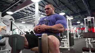 [nick walker] nick walker | get massive quads! | off season leg day!