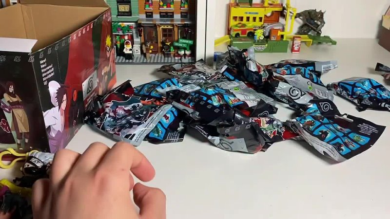 [beyzone обзоры игрушек] самые лучшие фигурки наруто / огромная коробка на обзоре