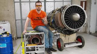 [игорь негода] двигатель от пассажирного самолета у меня в гараже аи 25