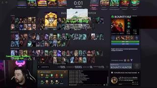 [лучшее со стреем live / лучшее со stray228 live] стрей играет с целой командой бездарей // стрей играет на баунти хантере в мид