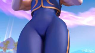 Rule 34 | правило №34 хентай и порно | hentai r34 chun li's new dance, (imflain) [fortnite]