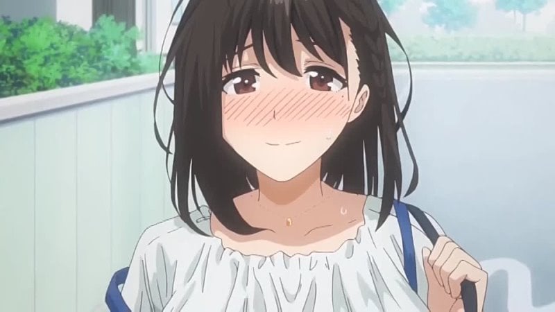 Toshoshitsu no kanojo seiso na kimi ga ochiru made the animation ep3 ru sub