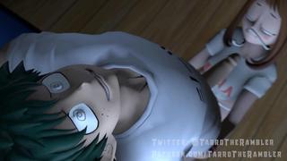 Izuku midoriya my hero academia ochaco uraraka tarrotherambler animated 3d hentai porn