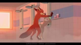 Judy Hopps fuck Nick Wilde in the public shower #xclass (Petite, Community, Outside, Judy Hopps, Nick Wilde, Zootopia, Locker R 