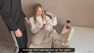 Insolent Girlfriend Tossed Her Gams On The Table And Was Banged For It Sex, Anal, Blowjob, Porn, Porno 