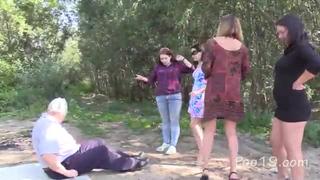 Russian Girls Shit In The Mouth To A Man In The Nature Of 2 Copro Pornography 