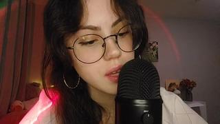 [stesha asmr] асмр поддержу во время экзаменов ⋆｡°✩ аффирмации, пушистая ветрозащита, чтение и др