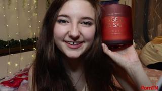 Aftyn rose asmr girlfriend needs attention on this stormy night