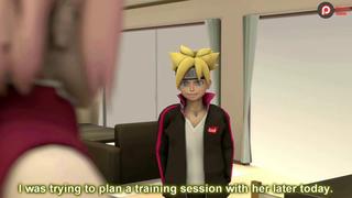 Boruto Fucks Sleeping Sakura 