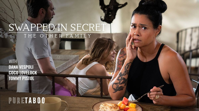 Puretaboo coco lovelock &amp; dana vespoli swapped in secret the other family