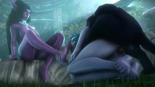 Warcraft pmv [world of warcraft wow porn sylvanas tyrande elf draenei human hentai sfm nsfw rule34 r34 sex порно варкрафт]