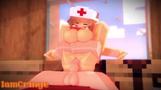 Minecraft nurse gives twitter a reward for 1000 likes | minecraft [iamcringe] by erans 31 | porn porno hentai rule34 rule 34