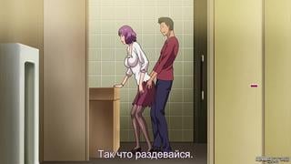 Hentai caught a girl in the toilet sex 