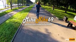 Пикап русской девушки в традициях вудмана