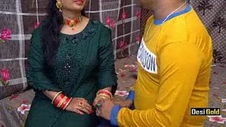 Supah Huge-titted Bhabhi Fuck-a-thon With Paramour On Her Birthday With Hindi Voice Mp4