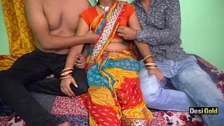 Indian wife gangbang with husband and his friend mp4