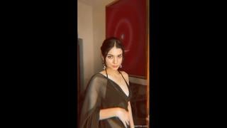 Nb🔞+video's kanak mishra desi babe sexy in black