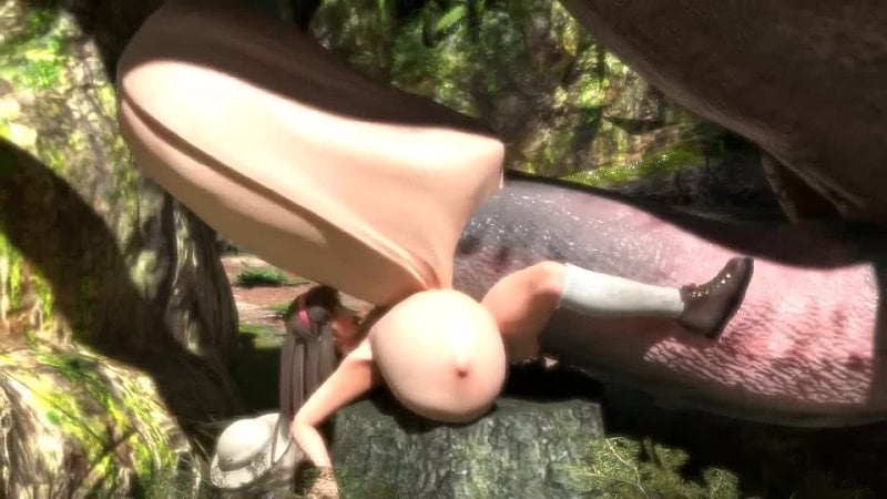 Bulge porn video – Belly bulge hentai animation
