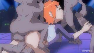 Bir chol bilan bir ayol siltanayapti