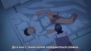 Hentai With Russian Subtitles As A Folder Fucks Mother At The Sleeping Daughter 