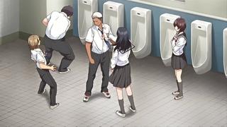 The hooligans caught the omnipret’s omniprets and arranged a group hentai with her 