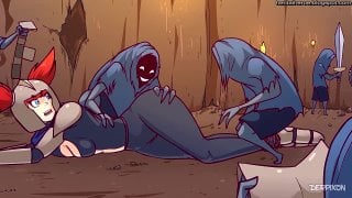 Толпа гоблинов молодые девушек порно хентай