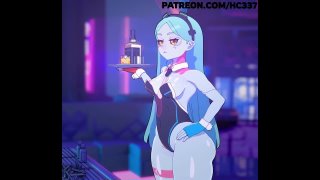 Waitress Rebecca Cyberpunk 2077 официантка ребекка порно хентай Porno Henta