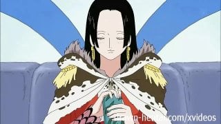 Боа хэнкок соблазняет луффи