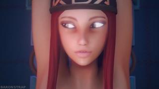 Jinx tickles akali wm hentai anime cartoon anal dildo porn fisting pov