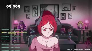 100k Followers Blast (by Flou Art) 1080p