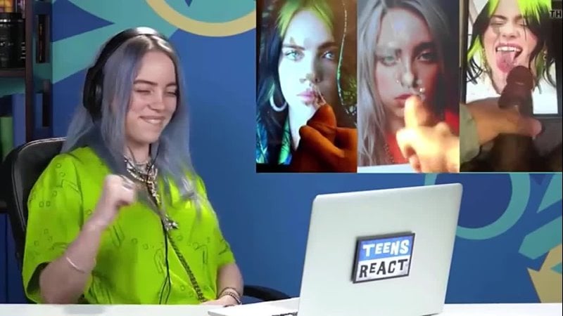 Billie eilish cum tribute reaction [original video]