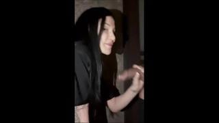 Красивая брюнетка по пьяни взяла в рот у своего друга на вписке слив шкуры русское домашнее порно минет лицо горловой минет