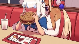 Gawr Gura Romp Futa Ana -Cooch Booty Creampie Havr Gura sex Futa Anal Pussy assh Krimpai Krepai 