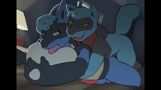 Lucario X Riolu (sound)