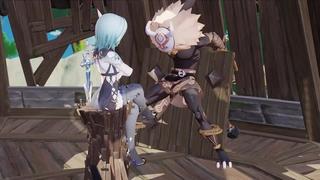 Eula Wanted To Have Fun With Hilichurl , But He Got Free And Pulverized Her (eula , Genshin Impact , Hilichurl , Anime Porn , Coochie Fuck)