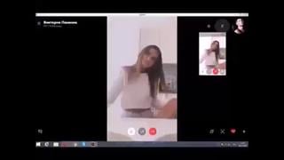 Развод в скайпе очень красивой девушки виктории