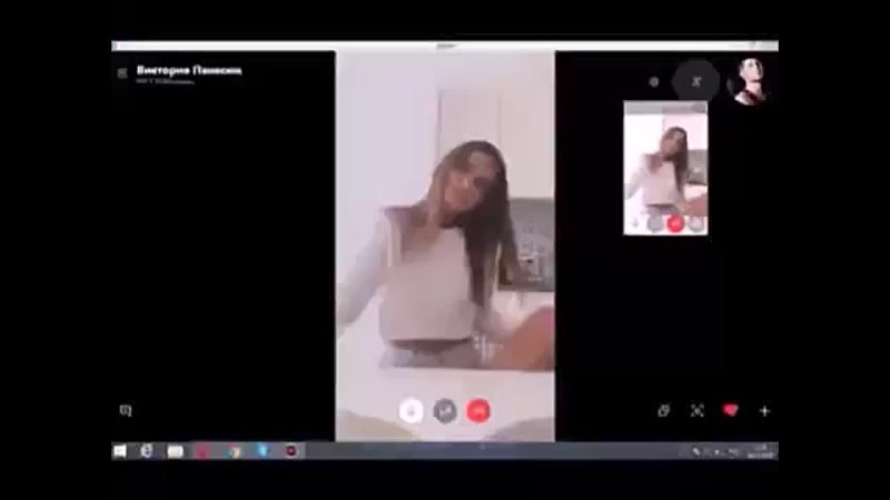 Развод в скайпе очень красивой девушки виктории