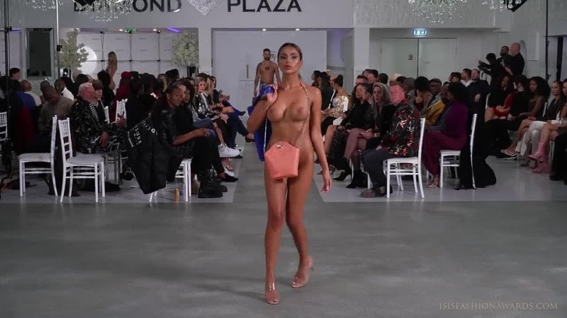 Isis fashion awards 2022 nude accessory runway catwalk show / new part 💖