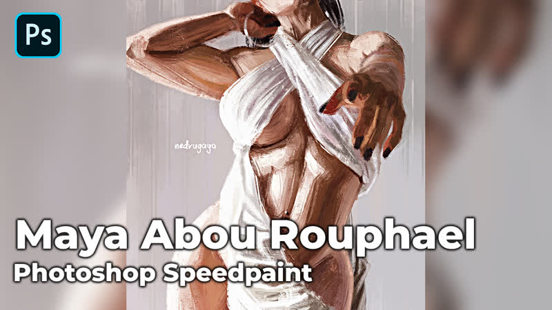 Maya abou rouphael⁠⁠ speed art
