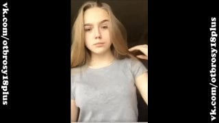 Русская пошлая красавицы в перископе periscope засветы