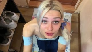 A drunken neighbor came to apologize Russian homemade sex porn in Russian blowjob drunken incest treason anal blowjob kuni milf 