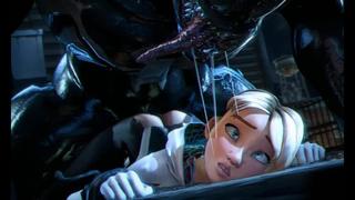 Spider Gwen Vs Venom 18+