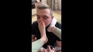 [18] / russian young goddess socks worship / русская, госпожа, ножки, feet, foot, фемдом, фетиш, onlyfans