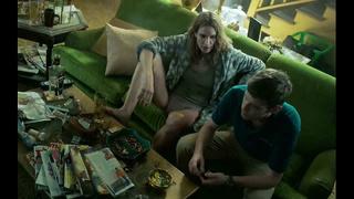 While her son does not have a girl, mom fingering him (a real movie incest, helped her son, his mother masturbated a dick, finished on mom) 