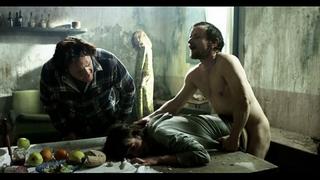 For an attempt to escape, sex slave was punished by anal (fucking hard in the ass, broke his point, finished in anal, very painful) 