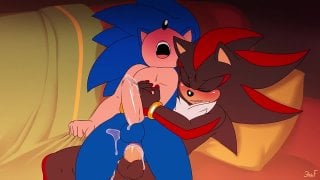 Yaoi shadow + sonic ❤️